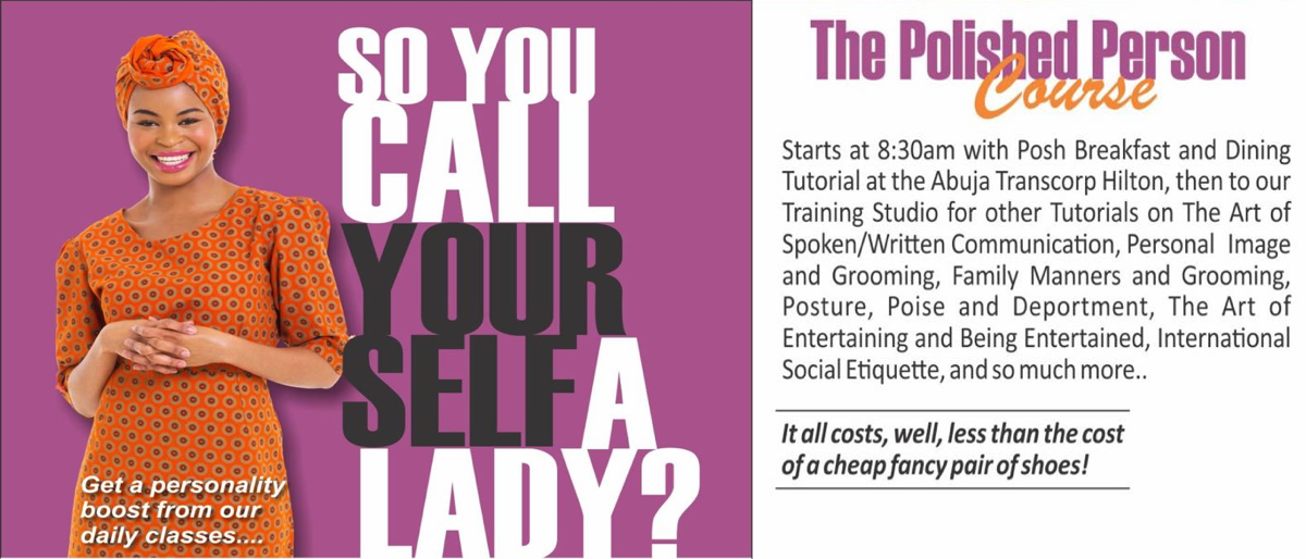 Permalink to: The Polished Person Course for Ladies
